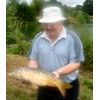 Norman Phillips first carp caught in July 2008 on the Pleasure Lake